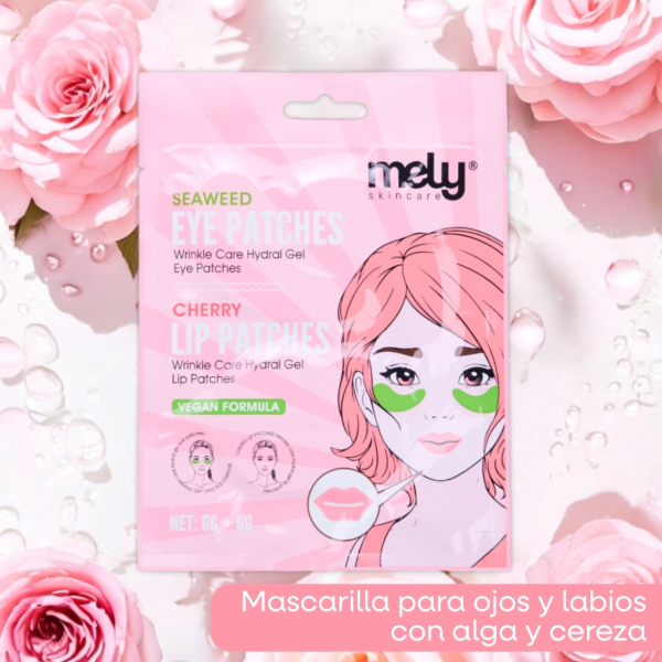 Producto - Mascarillas duo mely - Ojos y labios x1