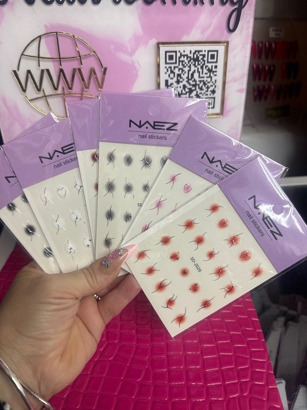 Producto - Stickers aura con relieve cromo colores surtidos sin eleccion