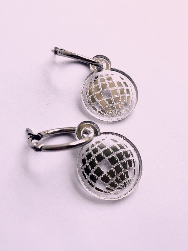 Producto - Aritos MIRRORBALL MINI