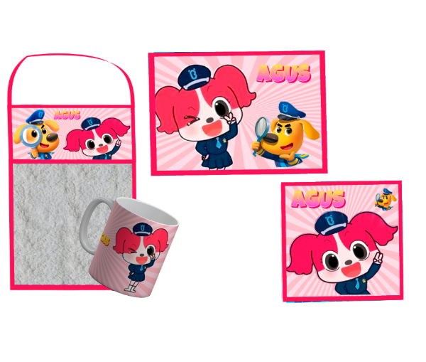 Producto - SET PARA JARDIN 4 PIEZAS SHERIFF LABRADOR #2 - 0