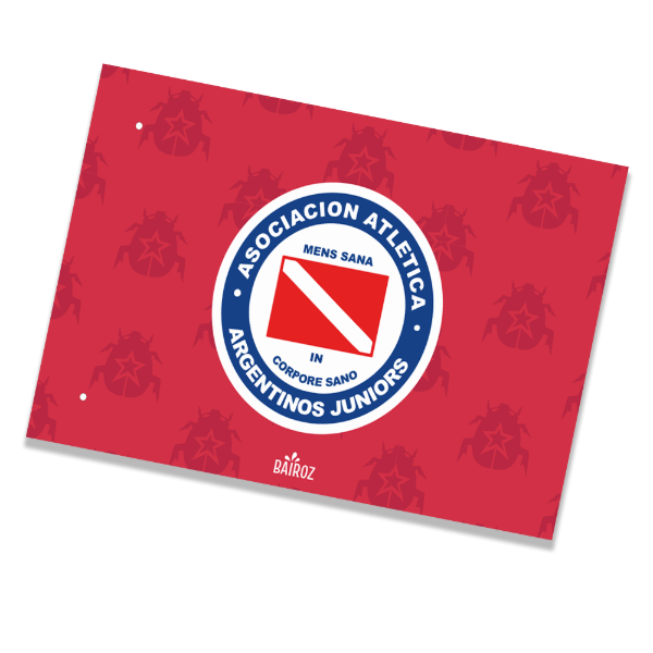 Producto - Carpeta Escolar De Dibujo N5 2 Tapas De Argentinos Juniors jgo 1