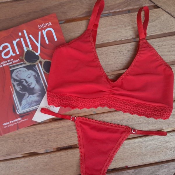Producto - Conjunto Marilyn rojo