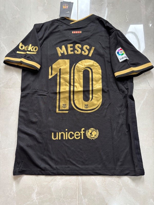 Producto - FC Barcelona visitante 20/21 10 Messi