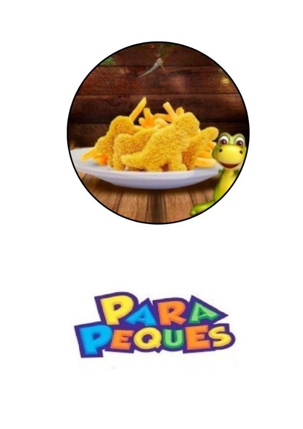 Producto - Ricosaurio + papa baston