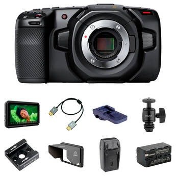 Producto - Blackmagic Design Pocket Cinema Camera 4K/HDMI Monitoring Kit