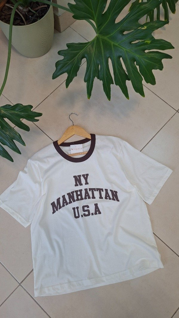 Producto - Remera MANHATTAN chocolate - 0