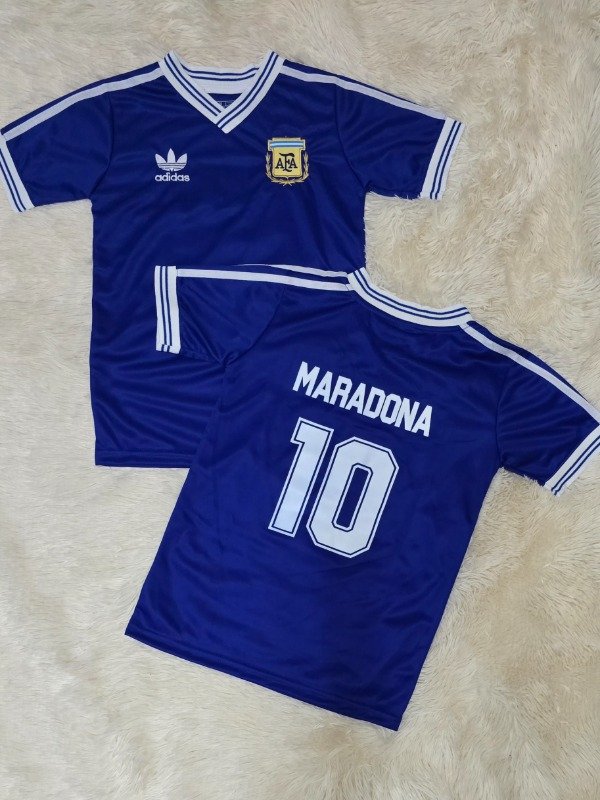 Producto - Camiseta AFA Maradona Retro 1990 Niño