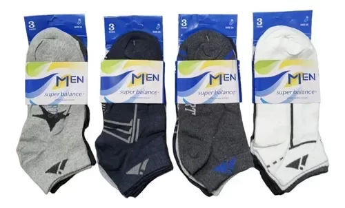 Producto - Media Soquete Hombre Men x12 Pares