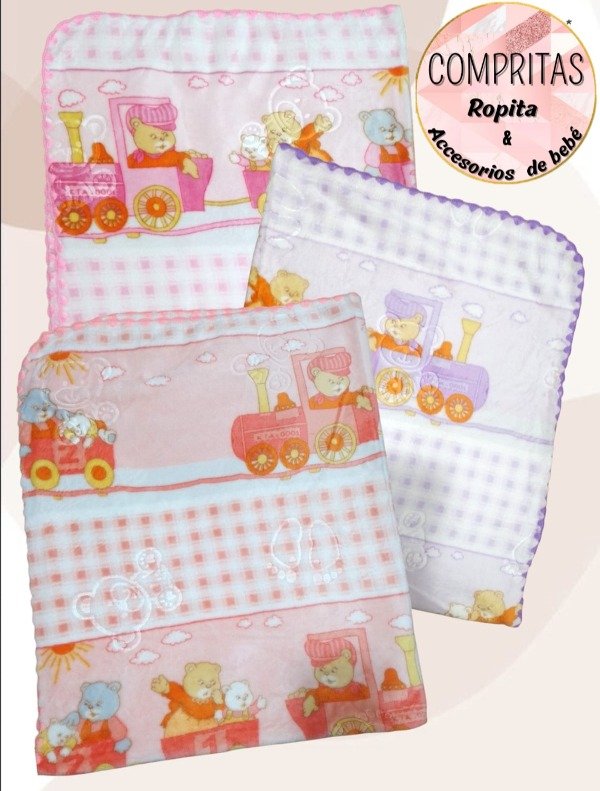 Producto - Mantas plush grafeado
