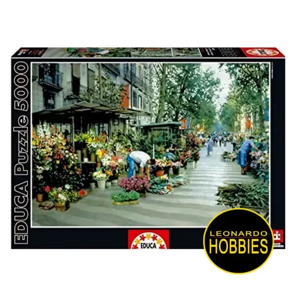 Producto - Las Ramblas, Barcelona 5000 Piezas Educa 16023