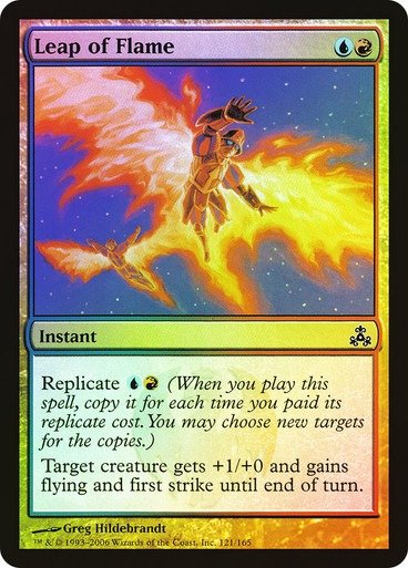 Producto - Leap of Flame Foil  Guildpact