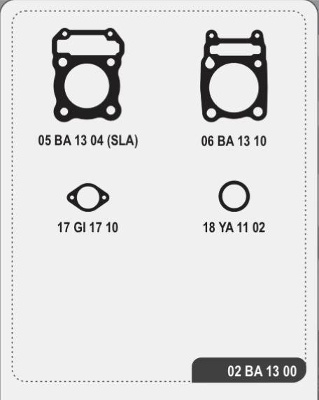Producto - JUNTAS COMPLETA ROUSER 220 - ALFA