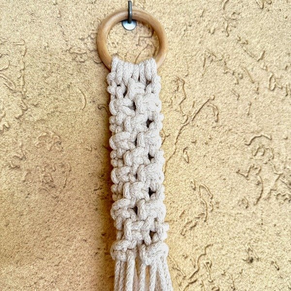 Producto - Porta maceta de Macramé Camelia - 3