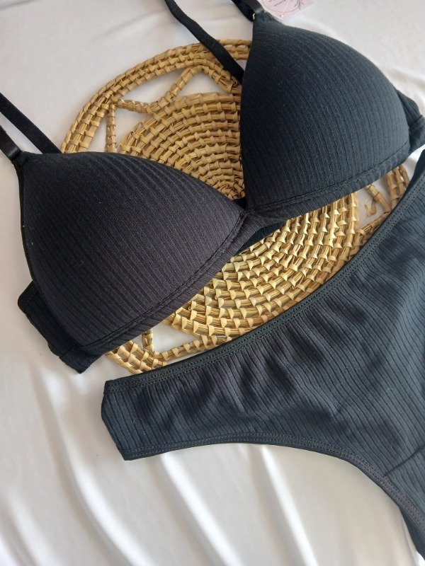 Producto - Triangulito soft morley negro T.90