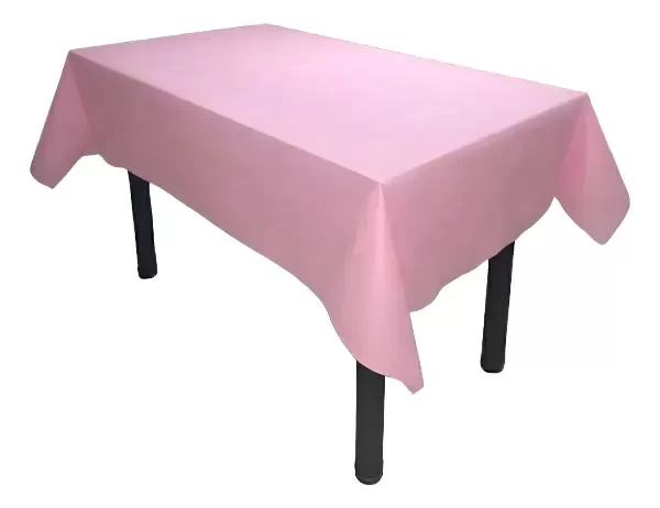 Producto - Mantel Rosa Reutilizable 1.80x1.20 Mts Friselina Gruesa