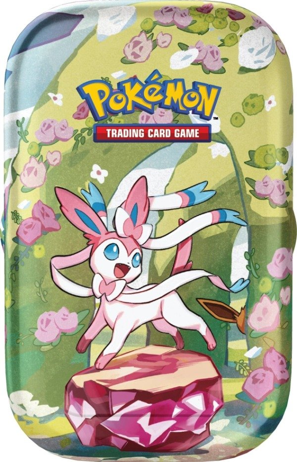Producto - Pokemon TCG Prismatic Evolutions Mini Tin Sylveon ESPAÑOL SELLADO