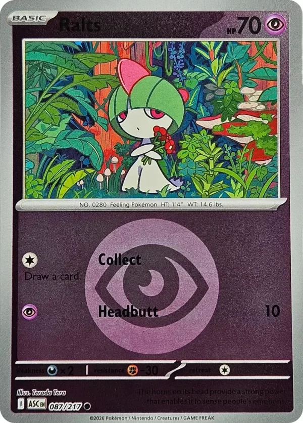 Producto - Ralts (087/217) (Energy Symbol Pattern) [Mega Evolution: Ascended Heroes]