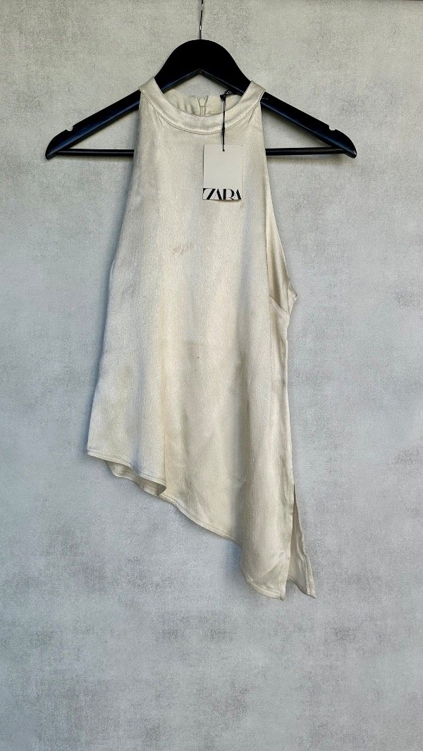 Producto - Top halter satinado Zara TS - 3