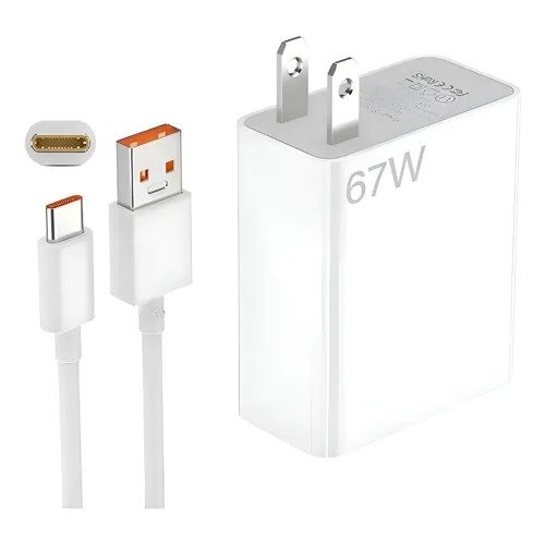 Producto - CARGADOR PARED 220V TIPO C 67W C/CABLE XIAOMI