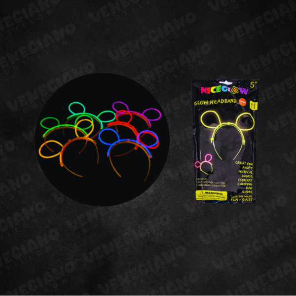 Producto - Vincha Mickey Neon Químico