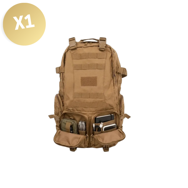 Producto - MOCHILA TACTICA MILITAR 55L BEIGE