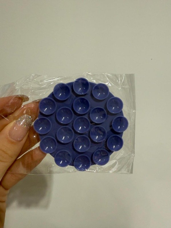 Producto - Soporte sopapa circular azul