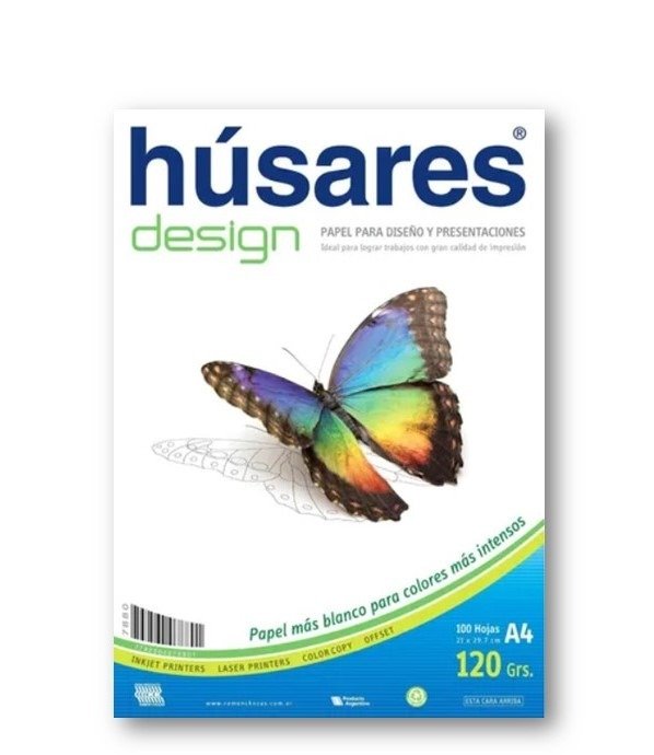 Producto - PAPEL E.HUSARES A4 120gr. x100h