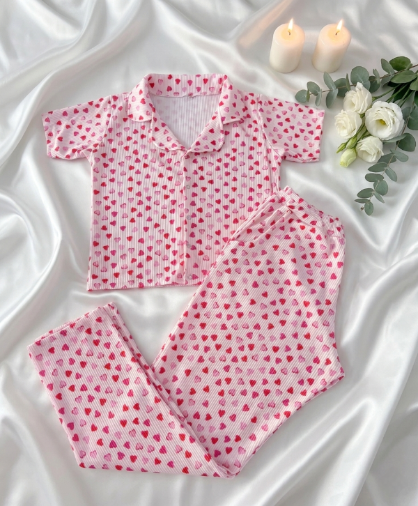 Producto - Camisero Morley Corazones Rosa