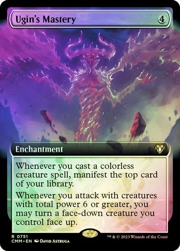 Producto - Ugin's Mastery (Extended Art Foil)