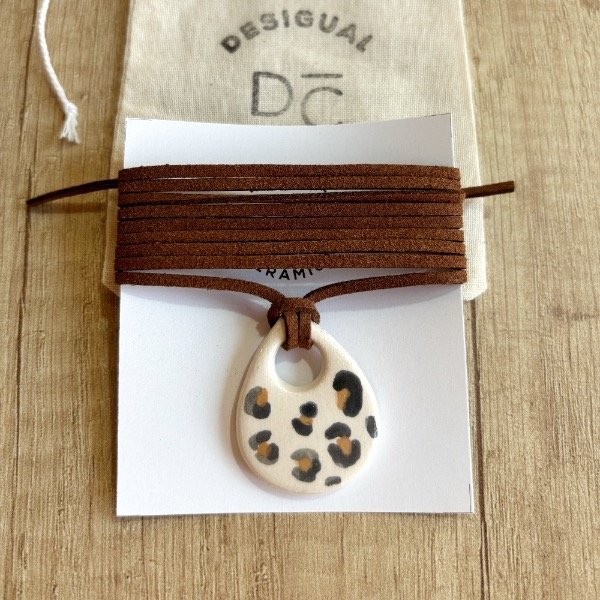 Producto - Choker Toscana Leopardo