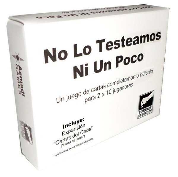 Producto - No Lo Testeamos Ni Un Poco + 10 Expansiones - Juego de Cartas - Previas/Juntadas