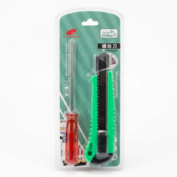 Producto - SET DESTORNILLADOR Y CUTTER