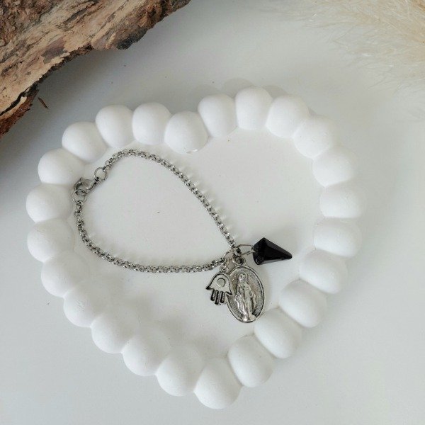 Producto - Pulsera péndulo obsidiana