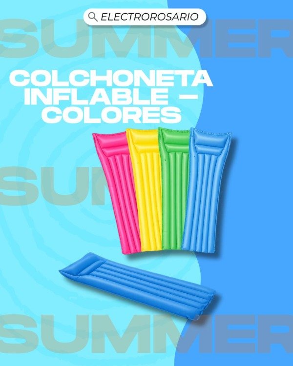 Producto - COLCHONETA INFLABLE - COLORES