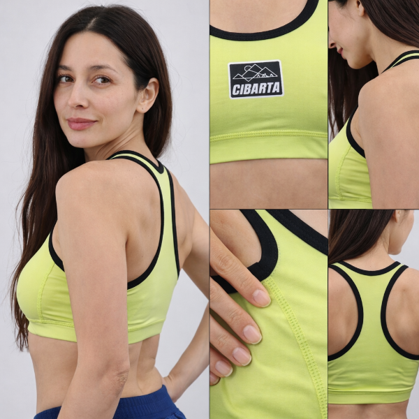 Producto - TOP Deportivo modelo Rice Pro verde claro calidad Premium