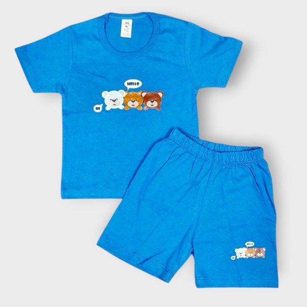 Producto - Conjunto bebe ositos azul T2