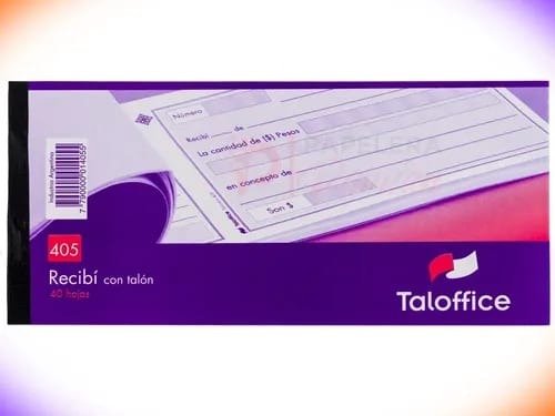 Producto - Talonario de recibo mediano