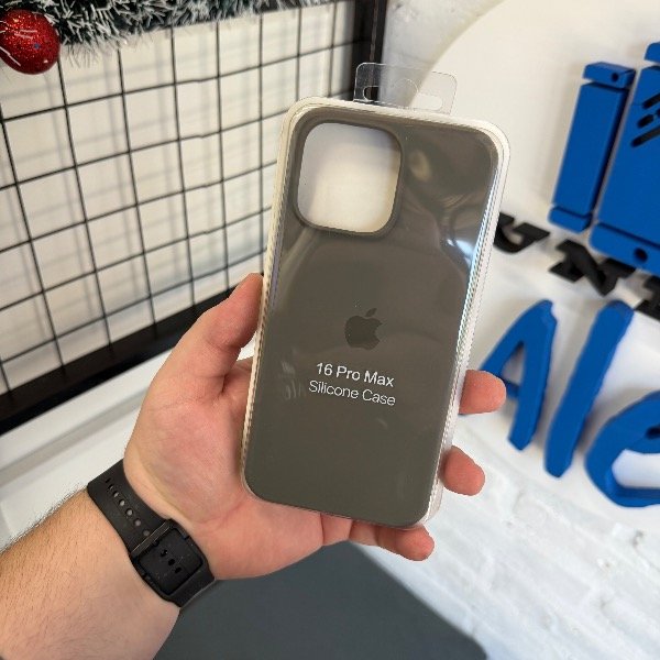 Producto - Silicone Case Gris Marengo - iPhone 16 Pro Max