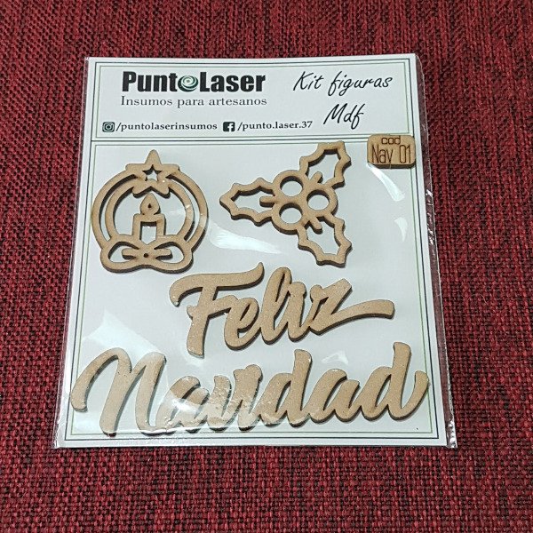 Producto - Kit Figuras mdf - cod Nav 01