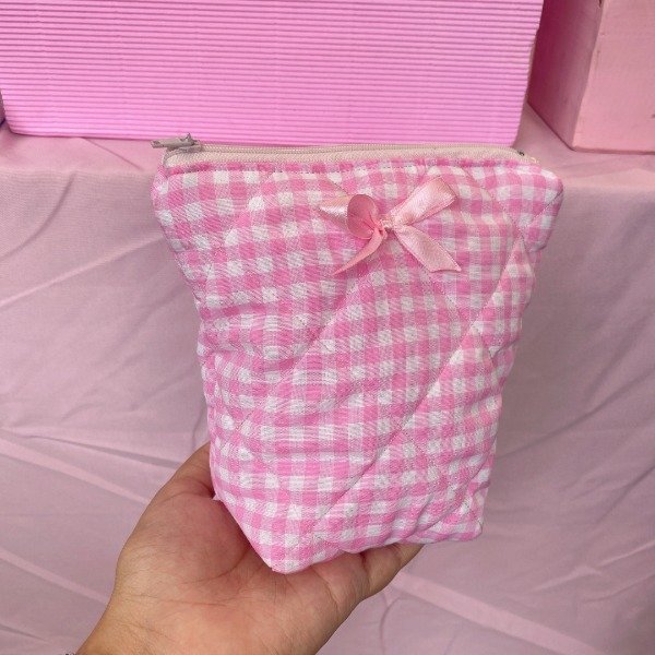 Producto - Neceser cuadrille rosita