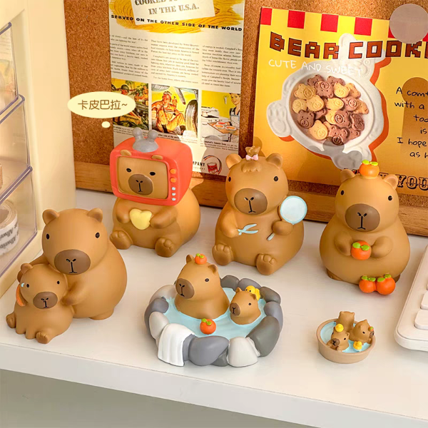Producto - Figura Decorativa Sorpresa Capybara