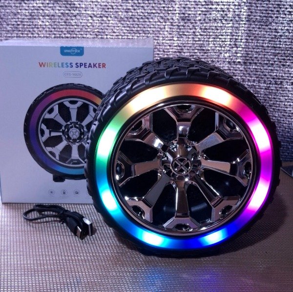 Producto - Parlante Rueda RGB