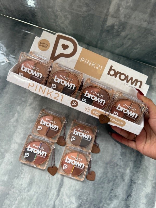 Producto - Paleta brown Pink 21 - 0