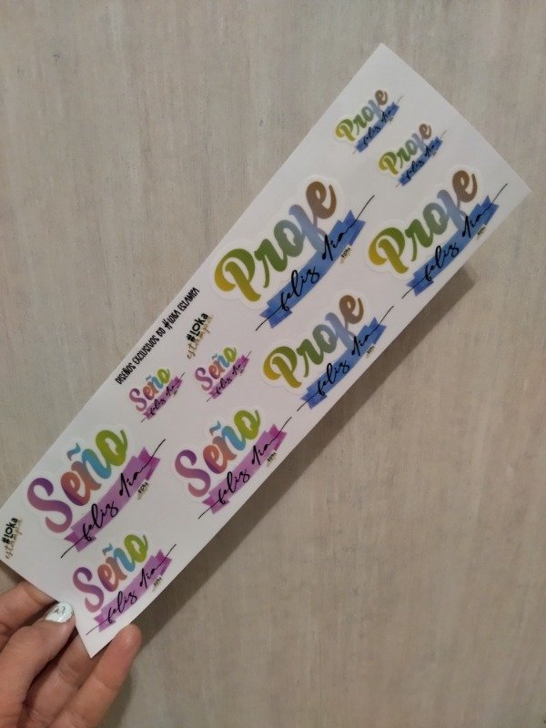 Producto - UV Tiras 8x28cm Día del Maestro #3