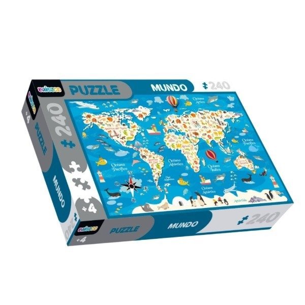 Producto - MAPA MUNDI - ROMPECABEZA 240 PIEZAS