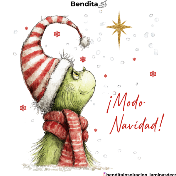 Producto - Bendita Plancha 011 Grinchmas