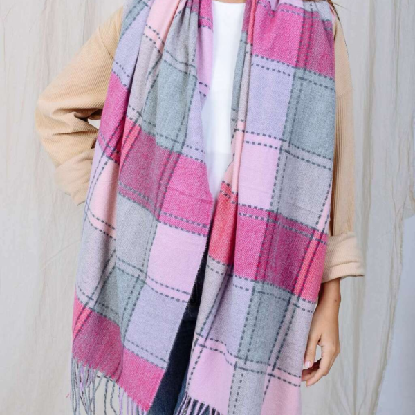 Producto - Pashmina Importada Rosa