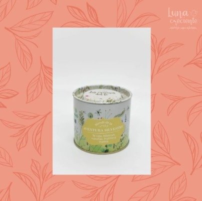 Producto - Aventura Silvestre- Té rojo,Hibiscus,Naranja,Frutilla,Menta - 1