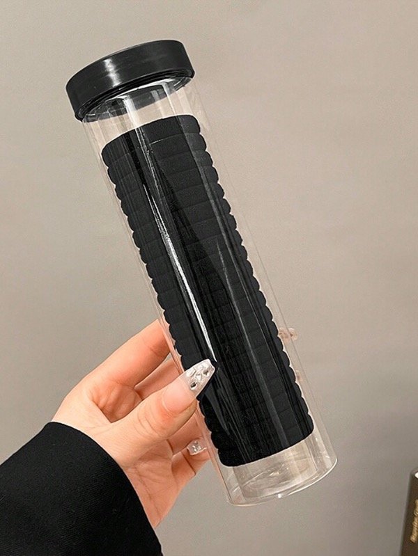 Producto - Tubo con 20 colitas para el pelo negras