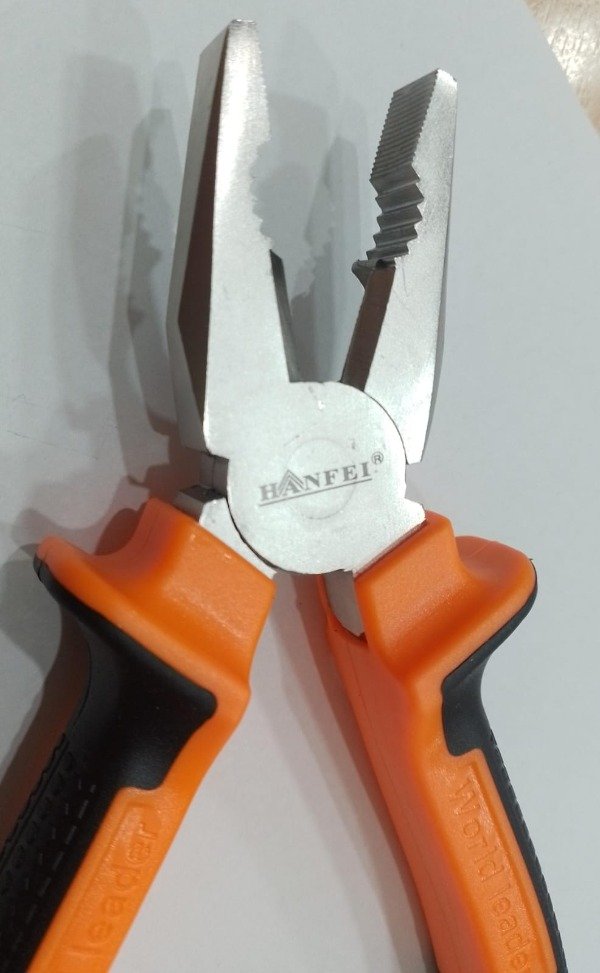 Producto - Pinza De Corte Universal # 8 Mango Naranja#8055